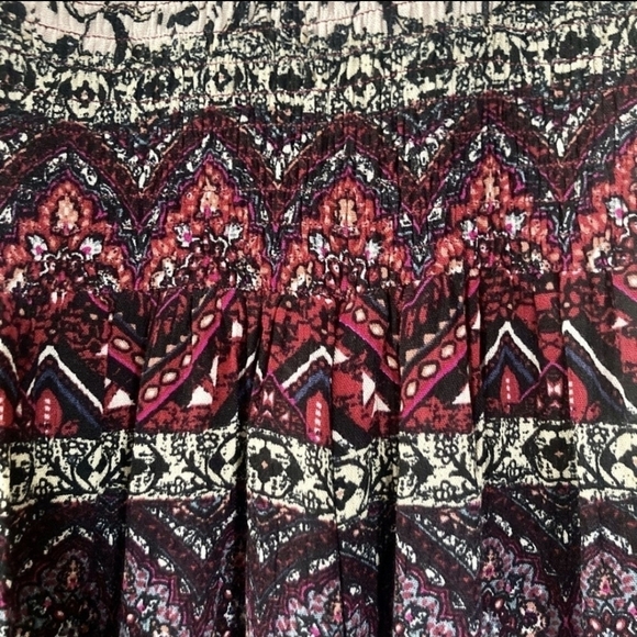 Soft Surroundings Bohemian Marcelo maxi dress in Merlot Color way - Picture 4 of 10